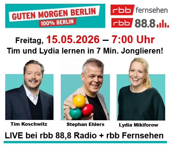 Stephan Ehlers live beim rbb